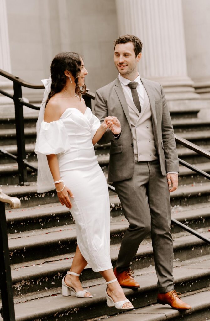 Documentary wedding photographer in London 