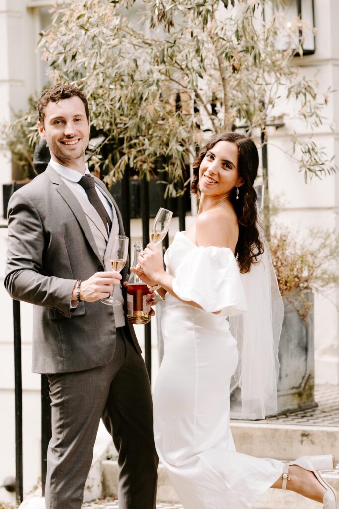 Documentary wedding photographer in London 