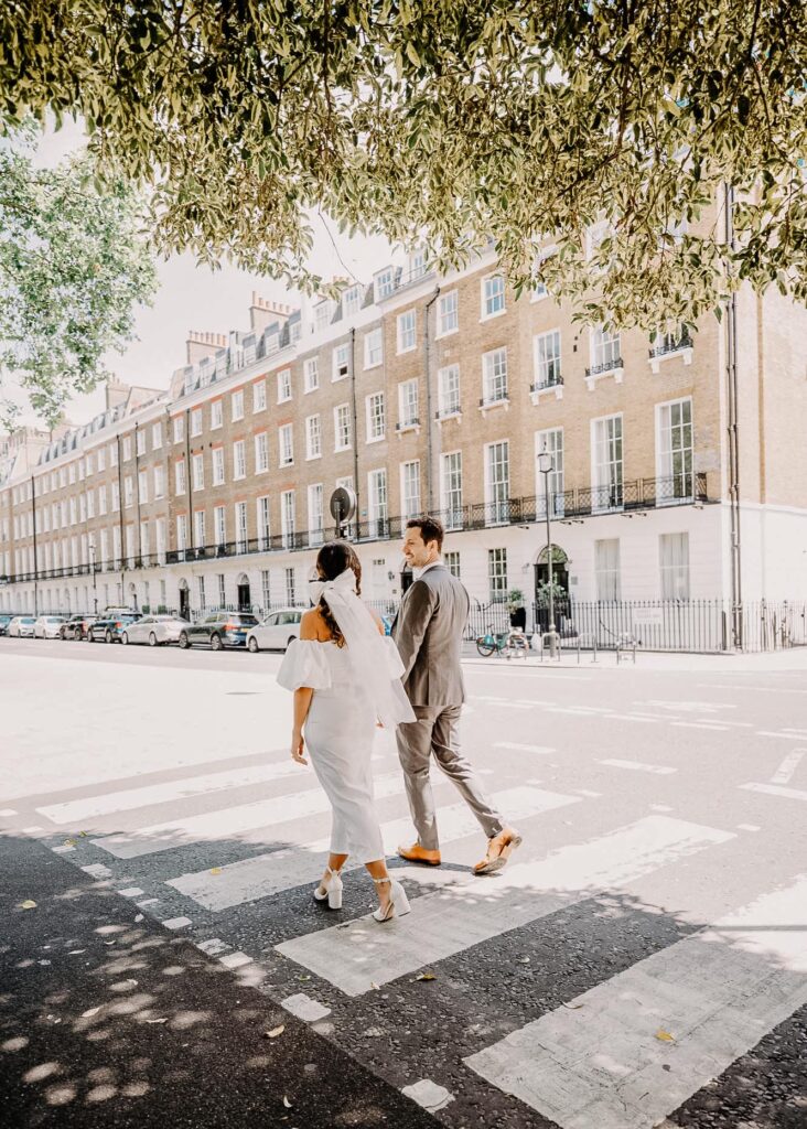 Documentary wedding photographer in London 