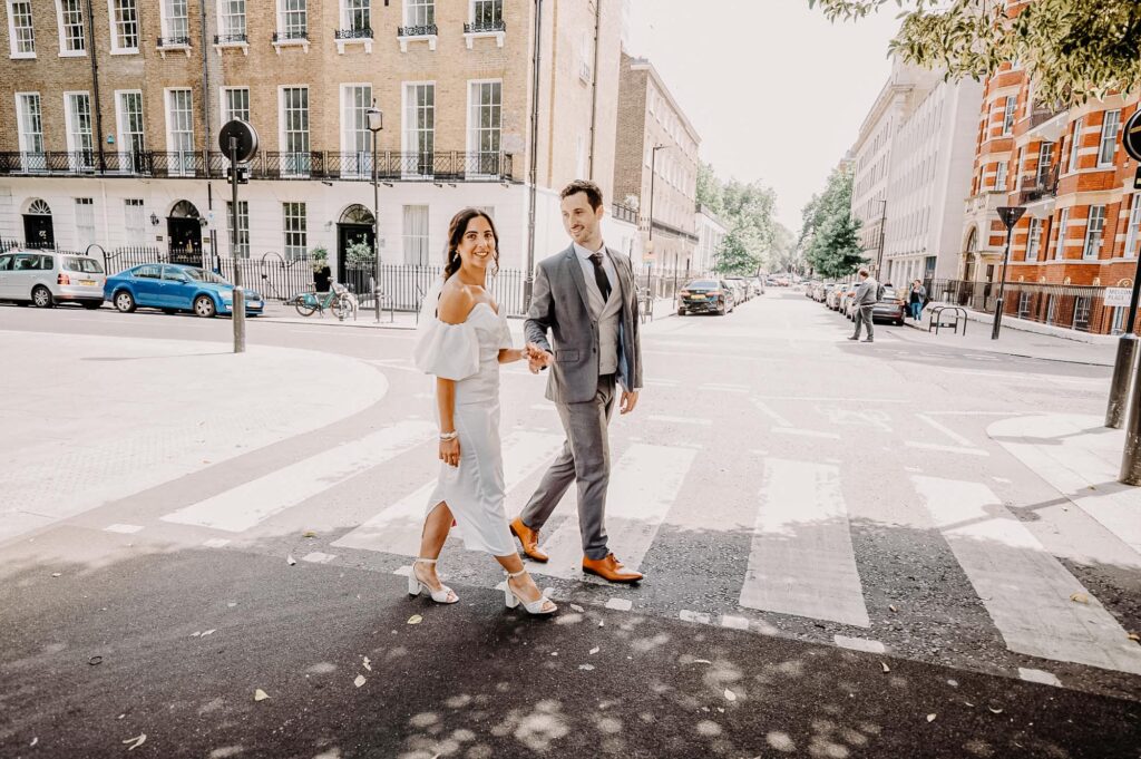 Documentary wedding photographer in London 